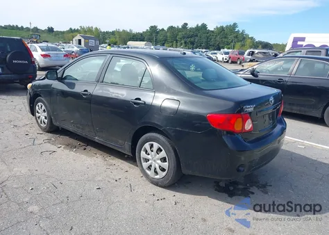 2010 Toyota Corolla Le z USA, uszkodzony, nr VIN 2T1BU4EE3AC407536